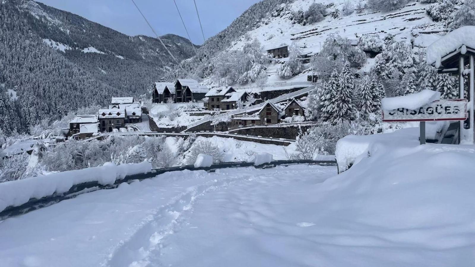 Villa Boj Casas De Montana Bielsa Esterno foto